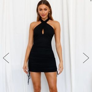 Hello molly beach club dress - black XS